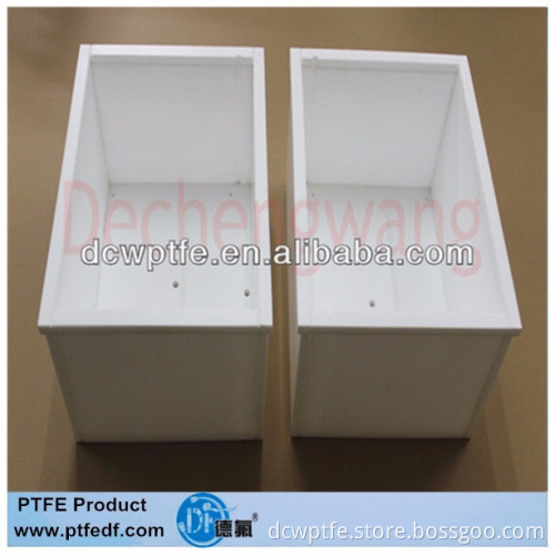 Durable PTFE water containers with corrosion resistance